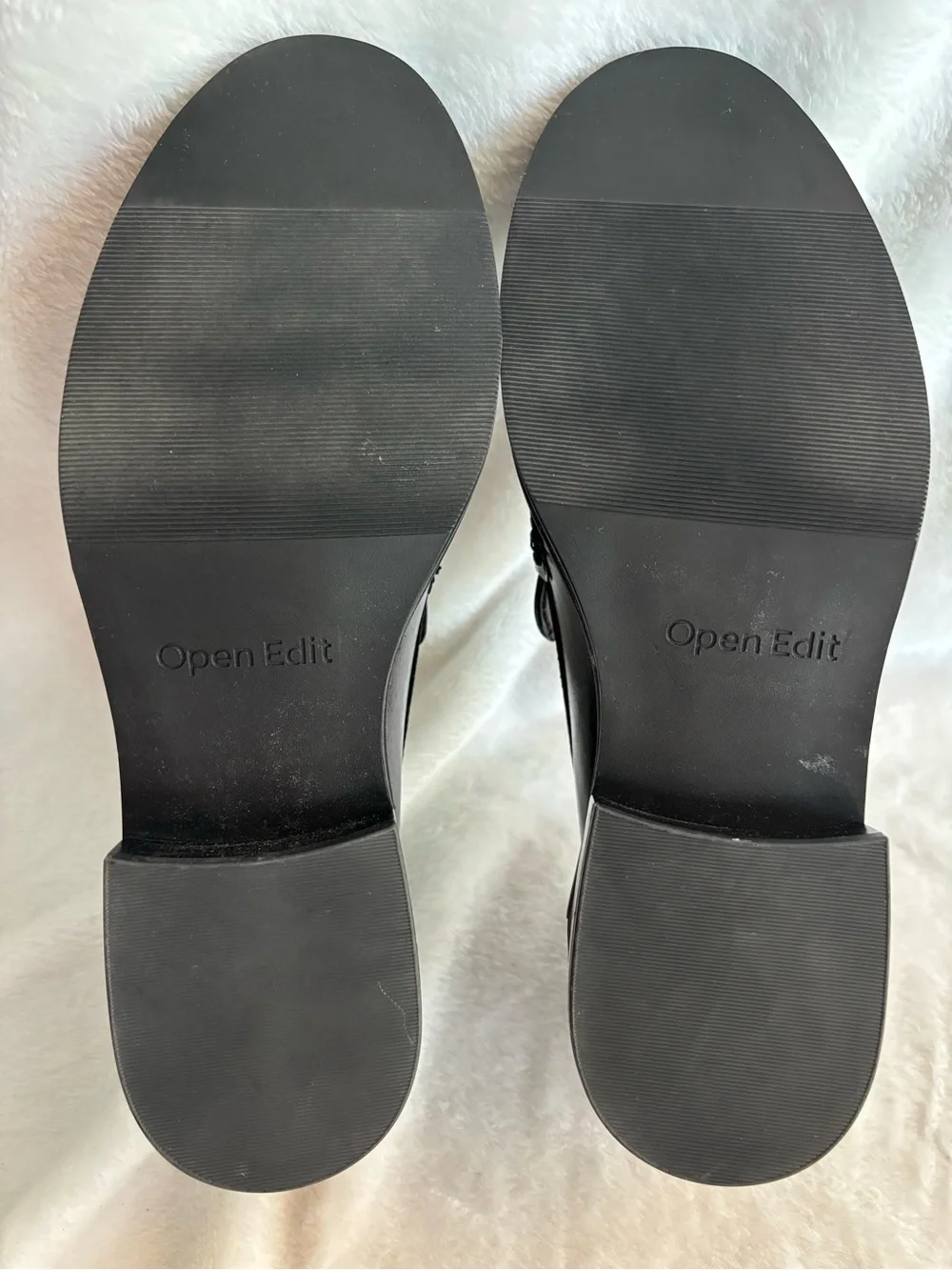Open Edit Collier Penny Loafer (Women) Size 8.5 Black